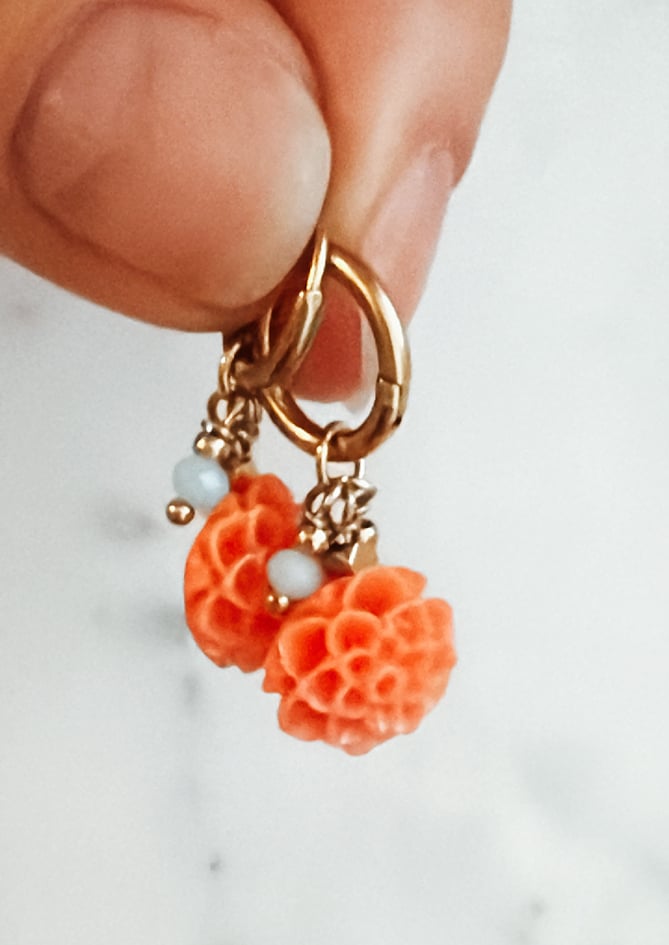 Blush Hoops