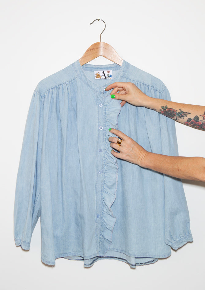 Indigo Frill