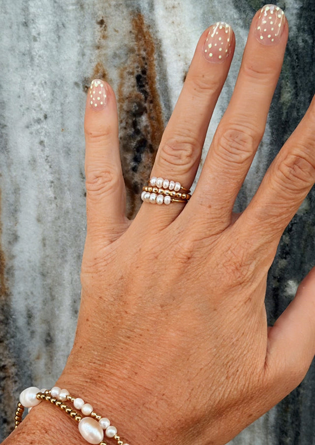 Mini parelring