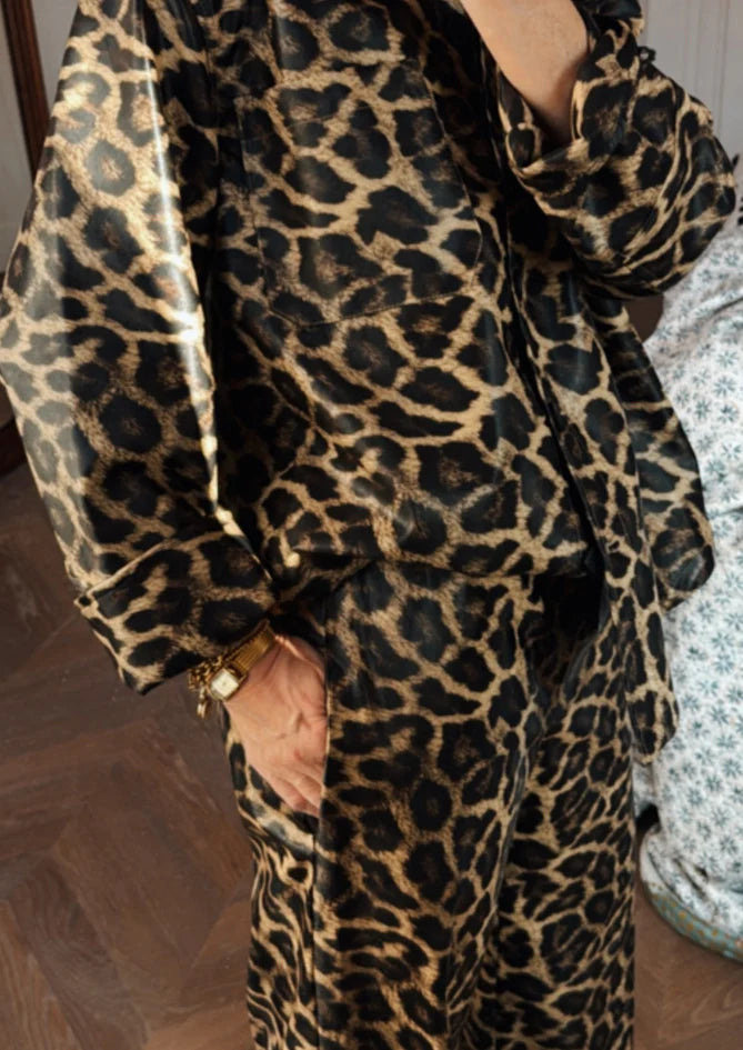 Leopard Rain Suit