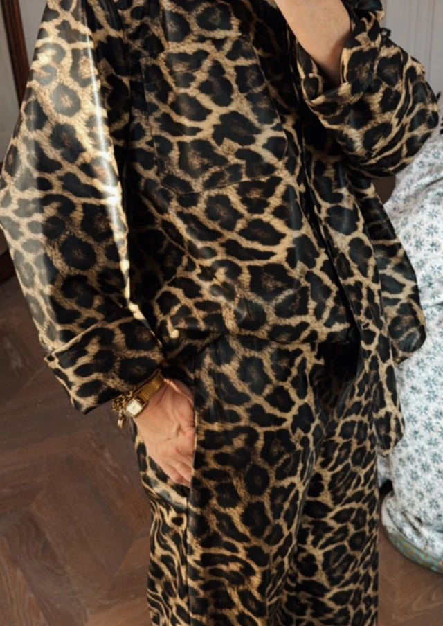 Leopard Rain Suit