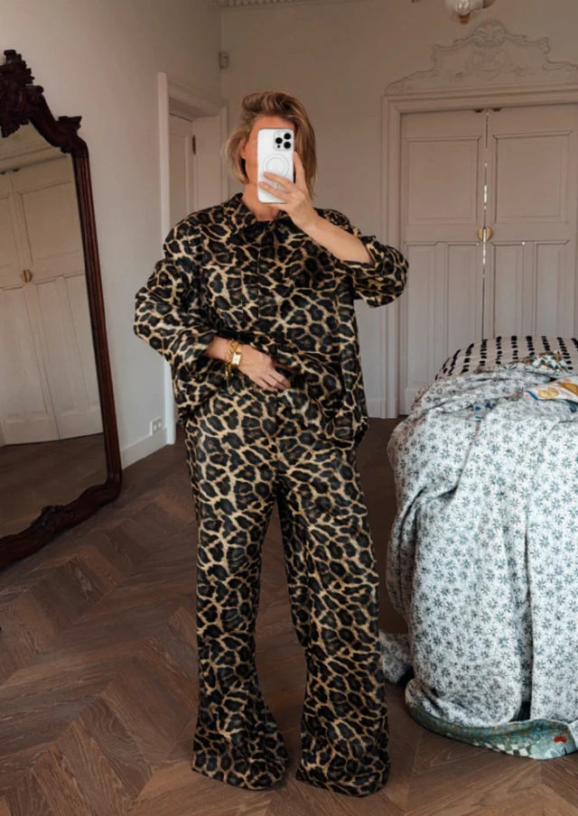 Leopard Rain Suit