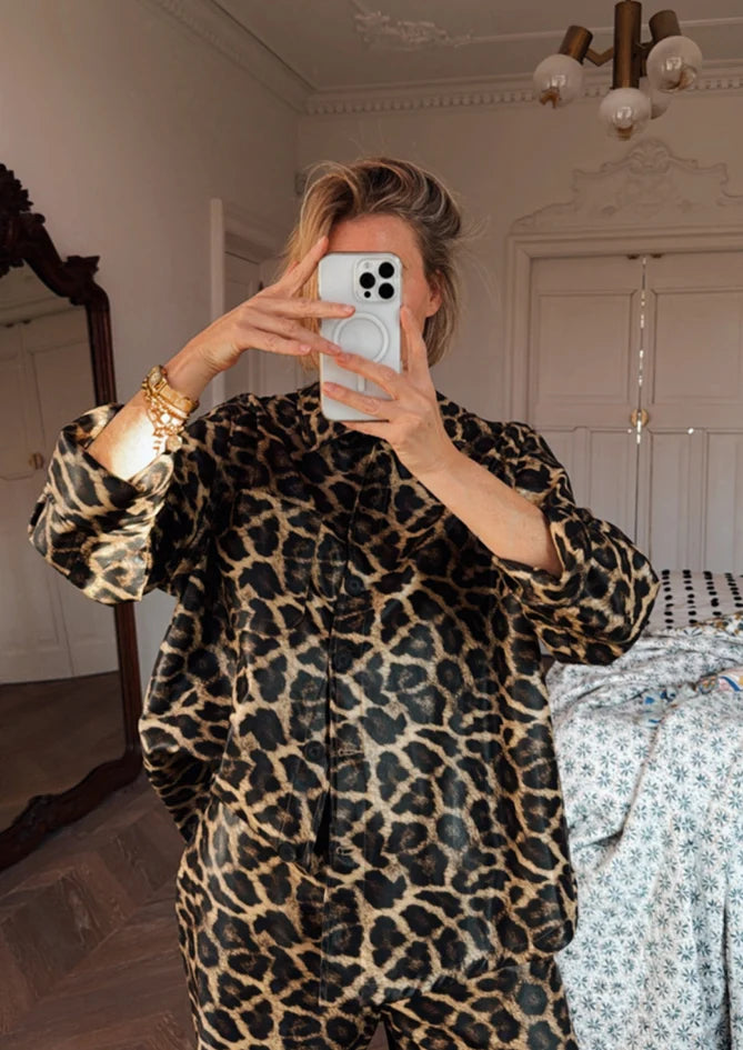 Leopard Rain Suit