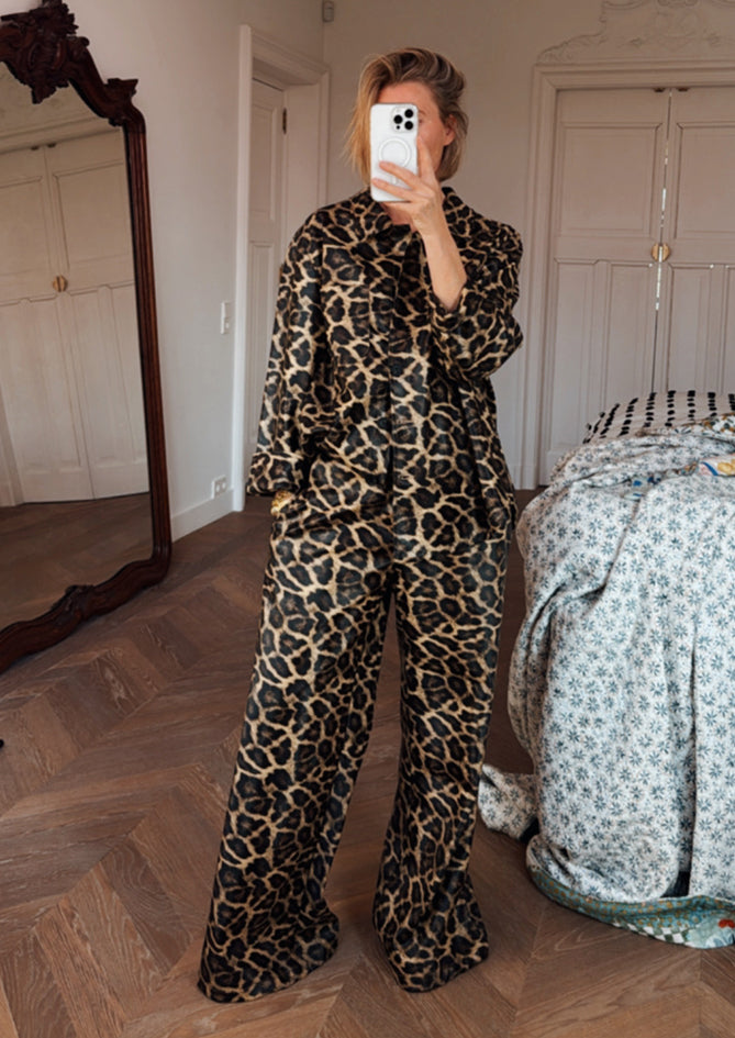 Leopard Rain Suit
