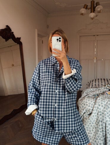 capri checkered co ord