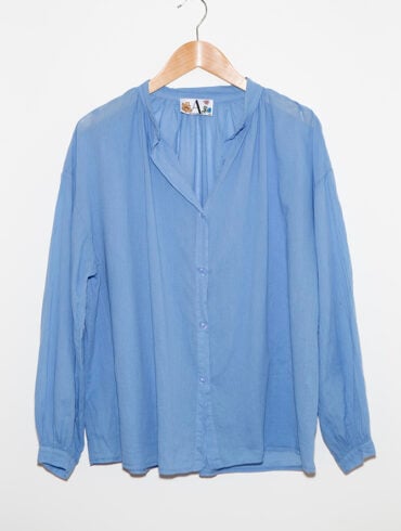 the easy shirt indigo