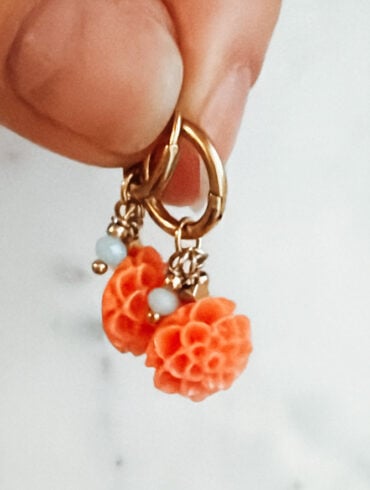 blush hoops