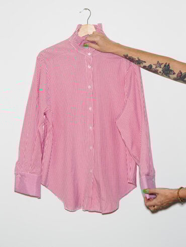 the ruffle red stripe